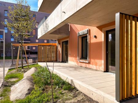Naturnah Wohnen in deiner neuen 3-Zimmerwohnung mit 20 m² Balkon im Erdgeschoss ab Februar - Foto 2