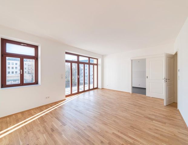 Frisch sanierte 3,5-Raumwohnung mit Balkon im Zentrum - WE08 - Foto 1