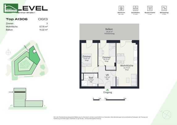 LEVEL GRAZ – Lebensgefühl auf höchstem Niveau - Foto 1