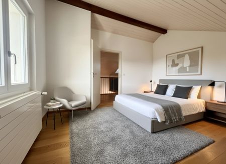 Villa individuelle rénovée de 3 chambres à coucher avec grand jardin à Bremblens-sur-Morges - Photo 3