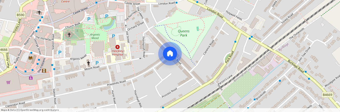 Queens Road, Hinckley, LE10