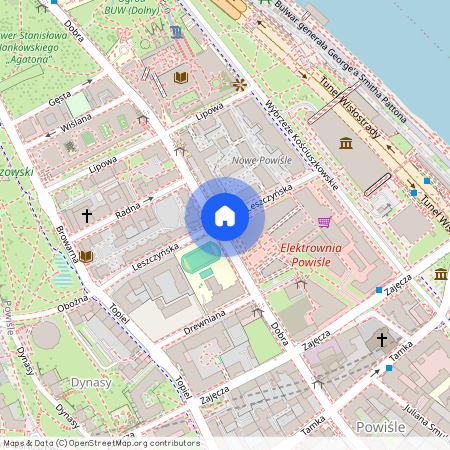 ul. Leszczyńska, Powiśle, Śródmieście, Warszawa, mazowieckie