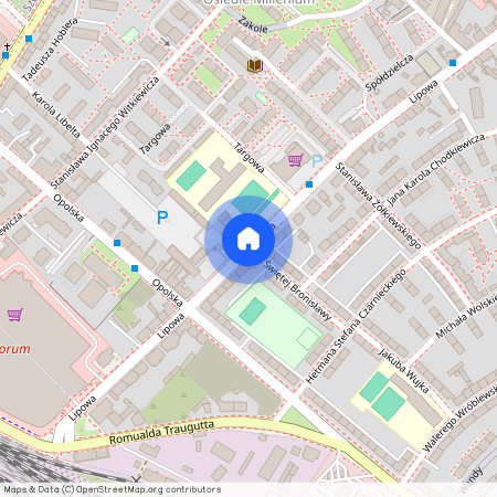 ul. Lipowa, Zatorze, Gliwice, śląskie