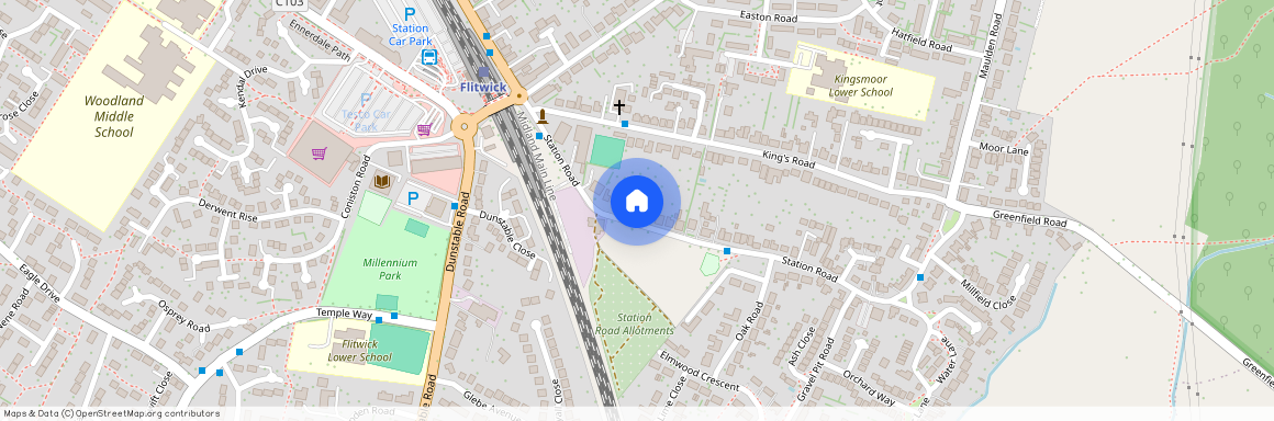 Charles Short House, 19 Station Road, Flitwick, MK45 1JT