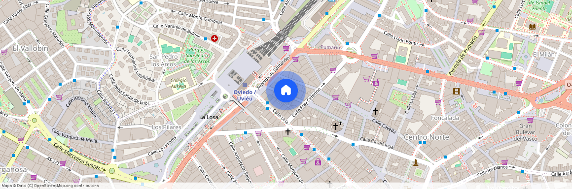 Salesas-Foncalada-Campoamor, Oviedo
