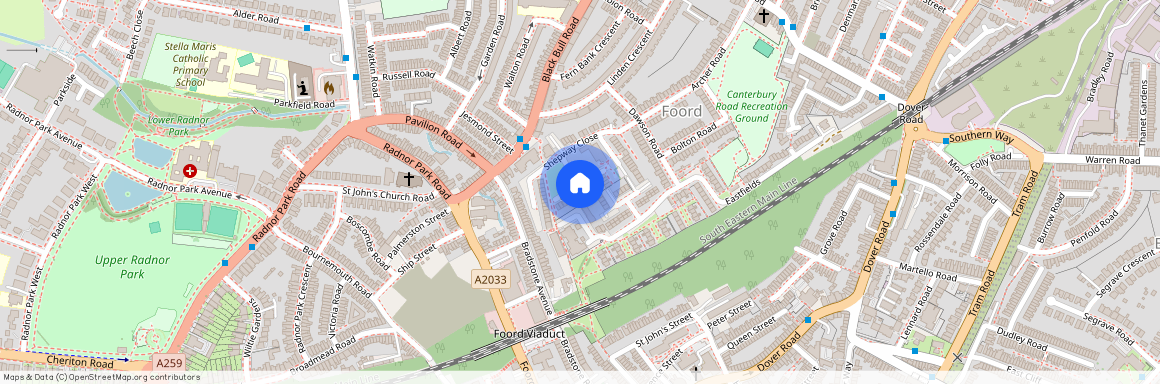 Shepway Close, Folkestone, Kent, CT19