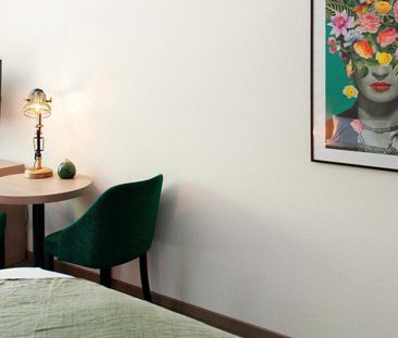 SENIOR STUDIO BALCON APPART’HÔTEL - STUDIO MEUBLÉ DE HAUTE QUALITÉ ... - Foto 4