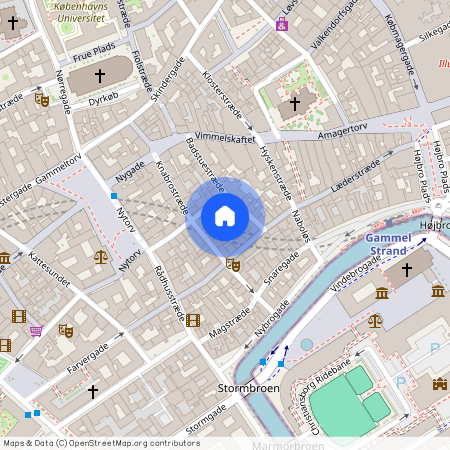 Badstuestræde 18D, 1, TV, 1209 København K