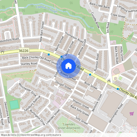 Chorley Old Road, Heaton, Bolton