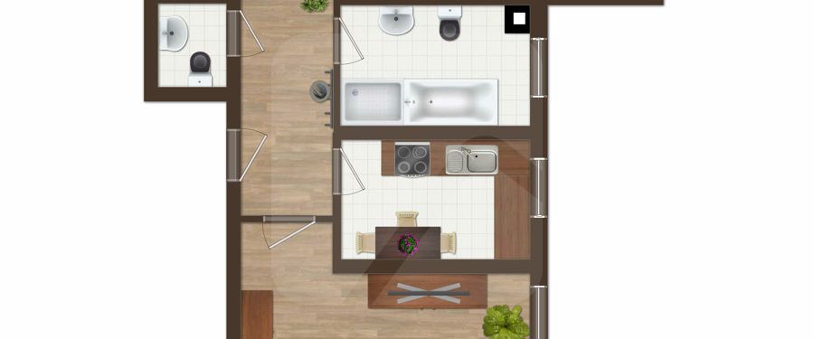 Lüdenscheid: Moderne 3-Zimmer-Dachgeschoss-Wohnung mit kleinem Balkon - Foto 1