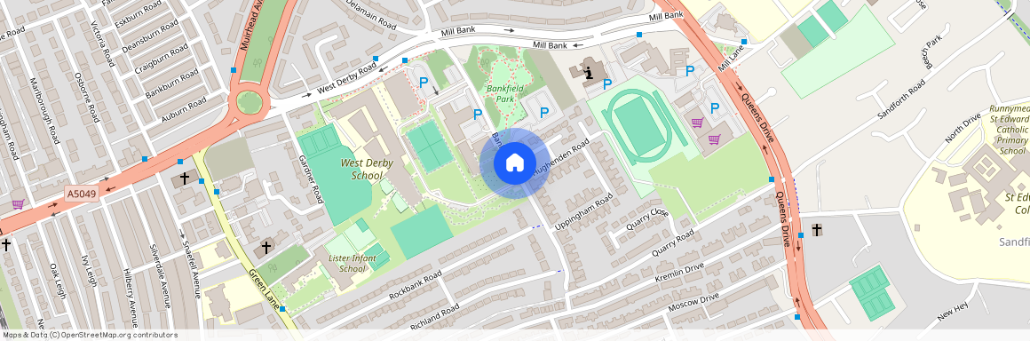 Bankfield Road, Liverpool, Merseyside, L13