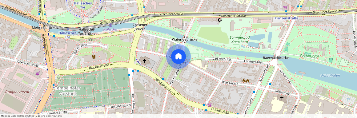 Johanniterstr., Berlin, Kreuzberg, 10961