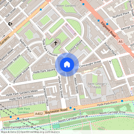 Connaught Street, Hyde Park, W2, Hyde Park / Paddington, London
