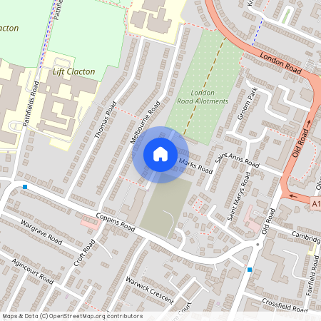 St Martins Close, Clacton On Sea, Essex, CO15