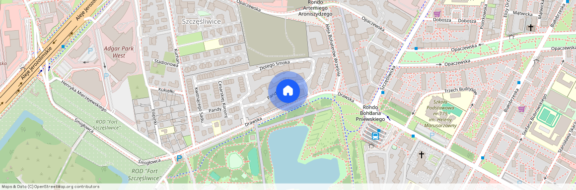 Warszawa, Ochota, Szczęśliwice, Drawska