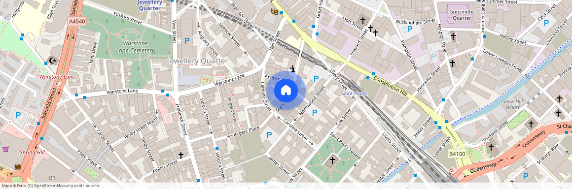 Mary Street, Birmingham, B3