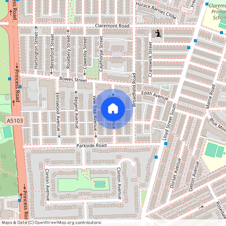 Greater Manchester, M14, Laurel Avenue, Manchester