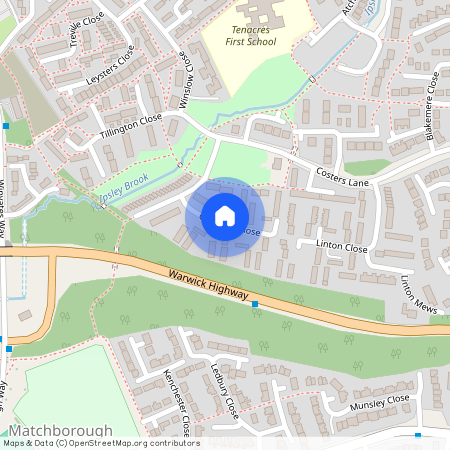 Goodrich Close, Redditch, B98