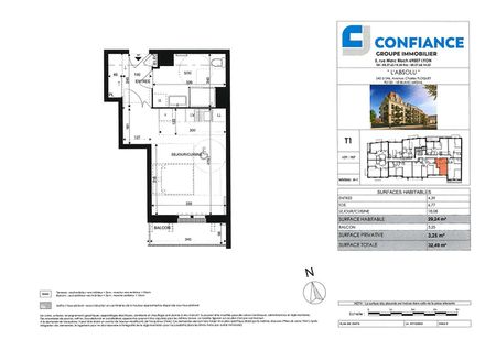 Appartement T1 Le Blanc-Mesnil à louer - Photo 3