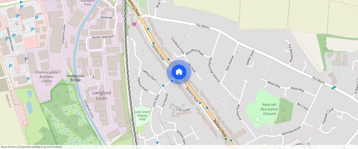 Banbury Road, Kidlington, OX5, Oxfordshire