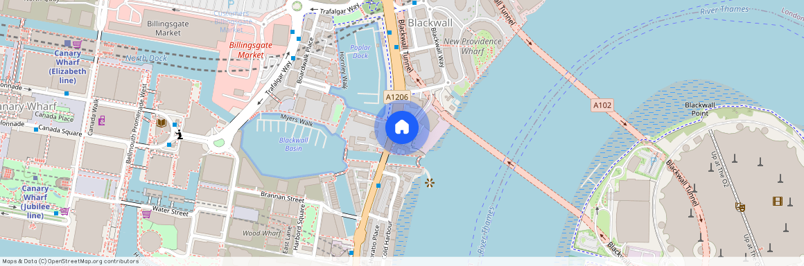 Raleana Road, Canary Wharf