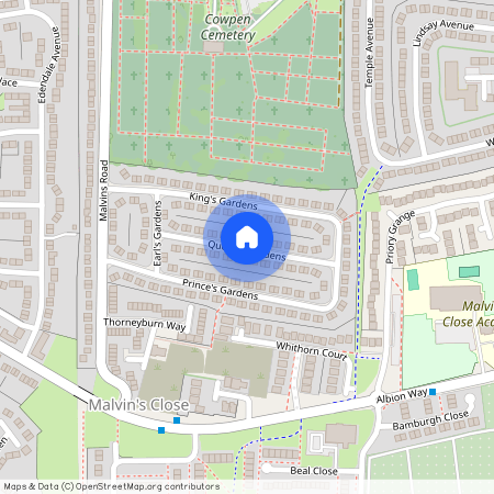 Queens Gardens, Blyth, NE24