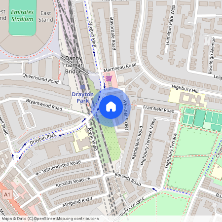 Whistler Street London N5, London, N5