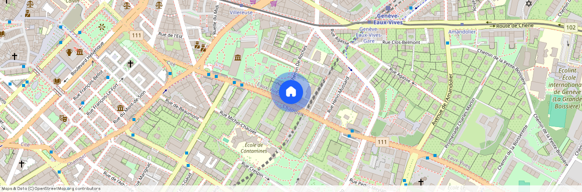 1208 Genève, Route de Malagnou 25