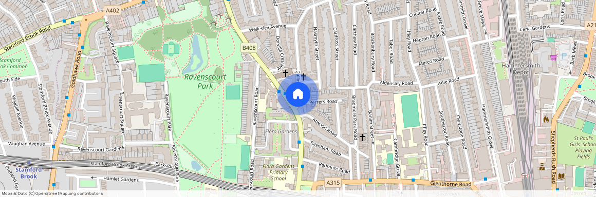 Dalling Road, Brackenbury Village, Hammersmith, W6