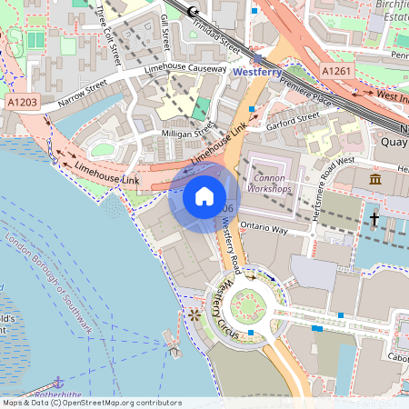 Circus Apartments, 39 Westferry Circus, London E14