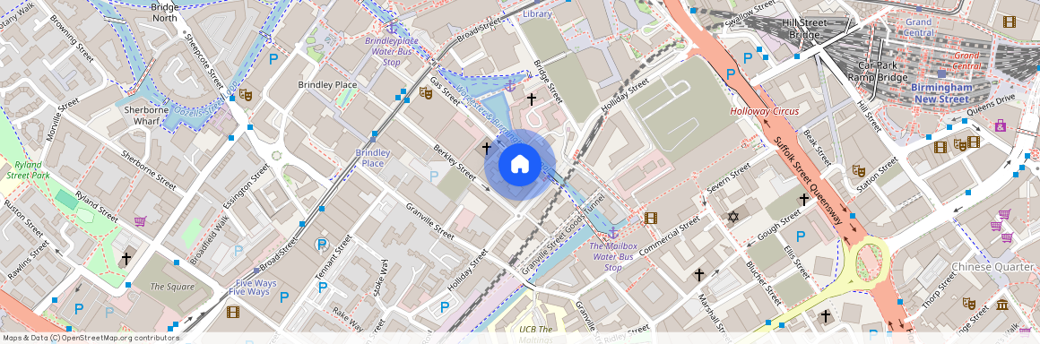 Saturday Bridge, Gas Street, Birmingham