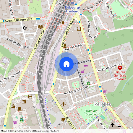 1700, Fribourg, Rue De Locarno, 8
