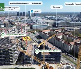 Palais Rosé: Großzügig geschnittene 3-Zimmer Wohnung mit exklusiver Ausstattung & Balkon - Foto 2