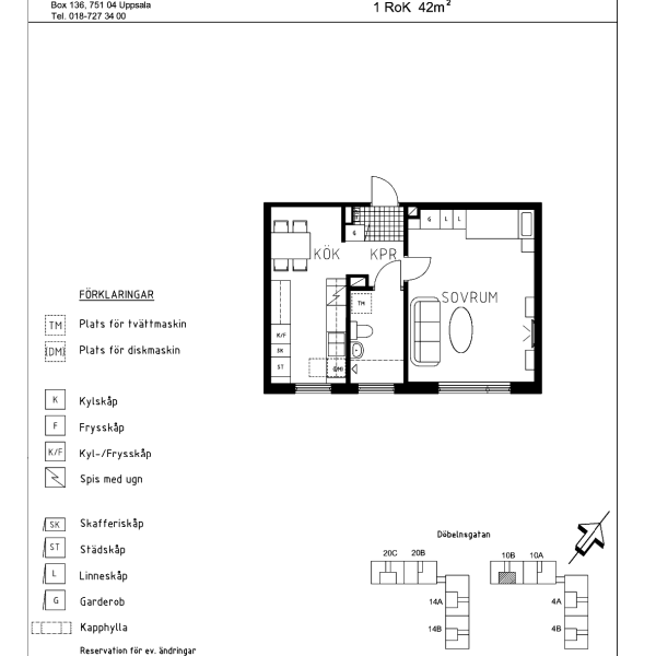 Döbelnsgatan, Uppsala - Foto 1