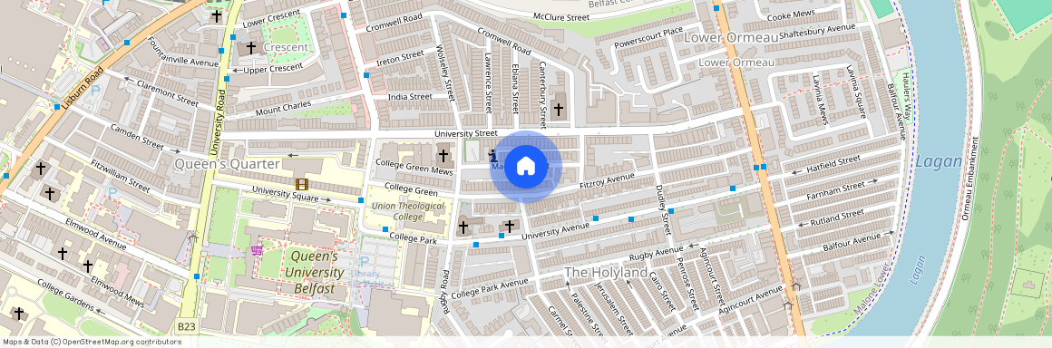 Room 1, 37 Magdela Street, Botanic, Belfast, BT7 1PV