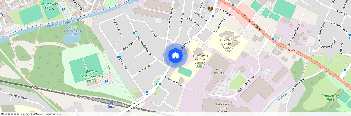 Ince Green Lane, Ince, Wigan