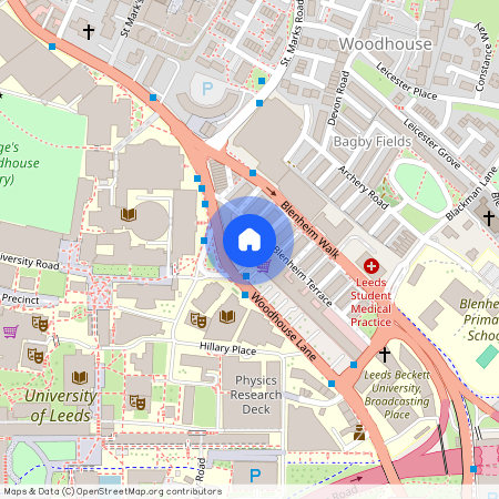 Apt 9, 22A Blenheim Terrace, Blenheim Terrace LS2