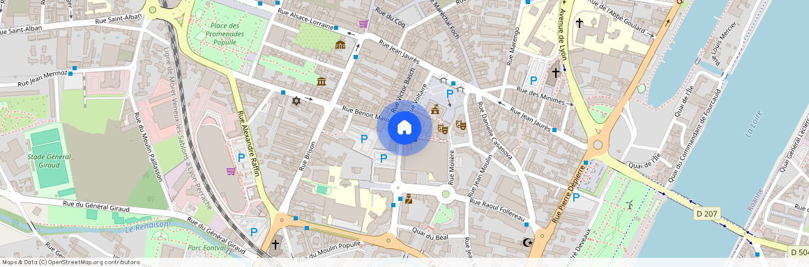 Roanne, 7 Rue de la Berge, Résidence "D'Harcourt", 42300