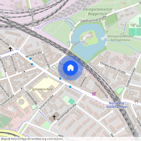 Gottfriedstraße 10, 90478 Nürnberg (Mittelfr) - Südstadt