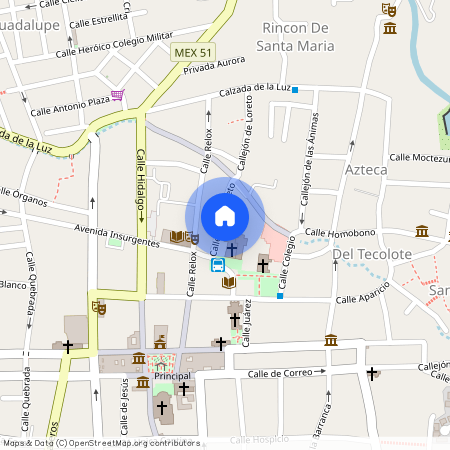 Loreto, 15, San Miguel De Allende Centro, San Miguel De Allende, Guanajuato, 37700, México