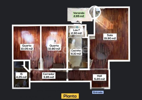 Apartamento T2 em Porto