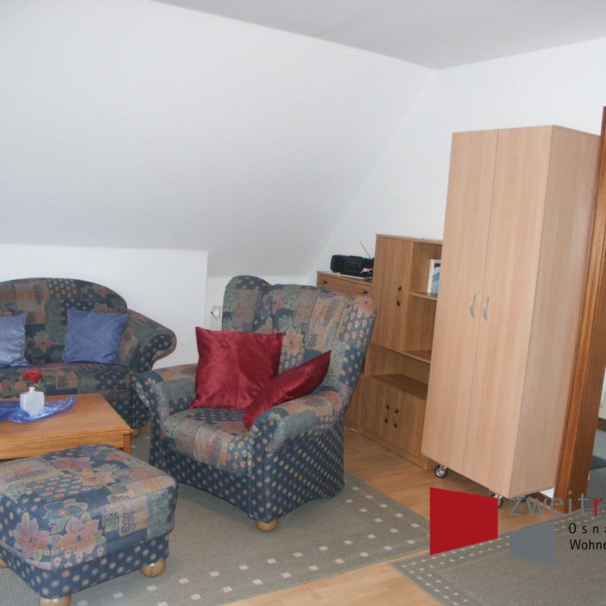 Hollage, solide eingerichtete 2-ZKB-Wohnung mit super Balkon in ruhiger Lage - Foto 1