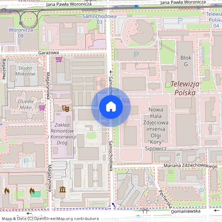 ul. Samochodowa, Ksawerów, Mokotów, Warszawa, mazowieckie