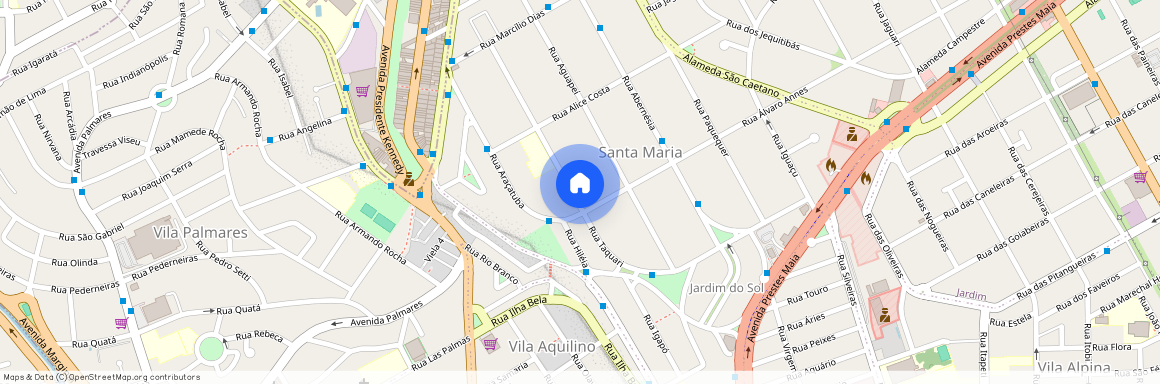 Rua, Comendador Antônio Benvenuto Batáglia, 46, Santa Maria, Santo André