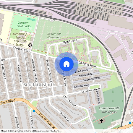 Hyde Terrace, Gosforth