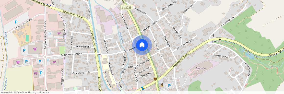 Bahnhofstraße 27, 86470 Thannhausen