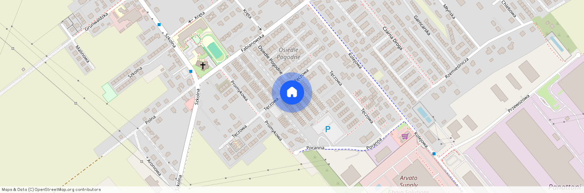 ul. Tęczowa 26c/1, Plewiska, Komorniki, poznański, wielkopolskie