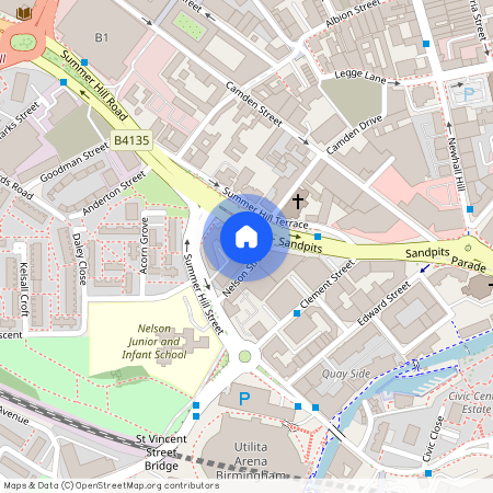 The Quadrant, 150 Sand Pits, Birmingham, B1