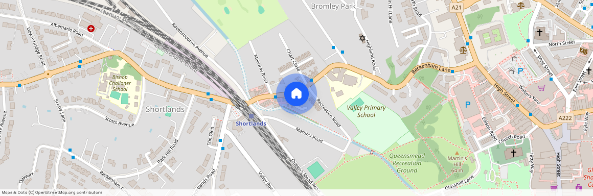 Beckenham Lane, Shortlands, Bromley, BR2