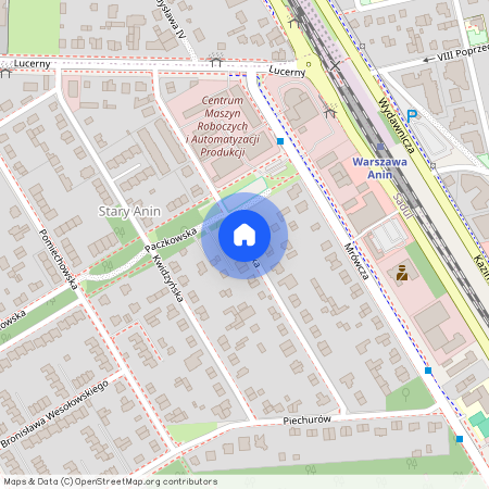 mazowieckie, Warszawa, Wawer, Anin, Chorzowska